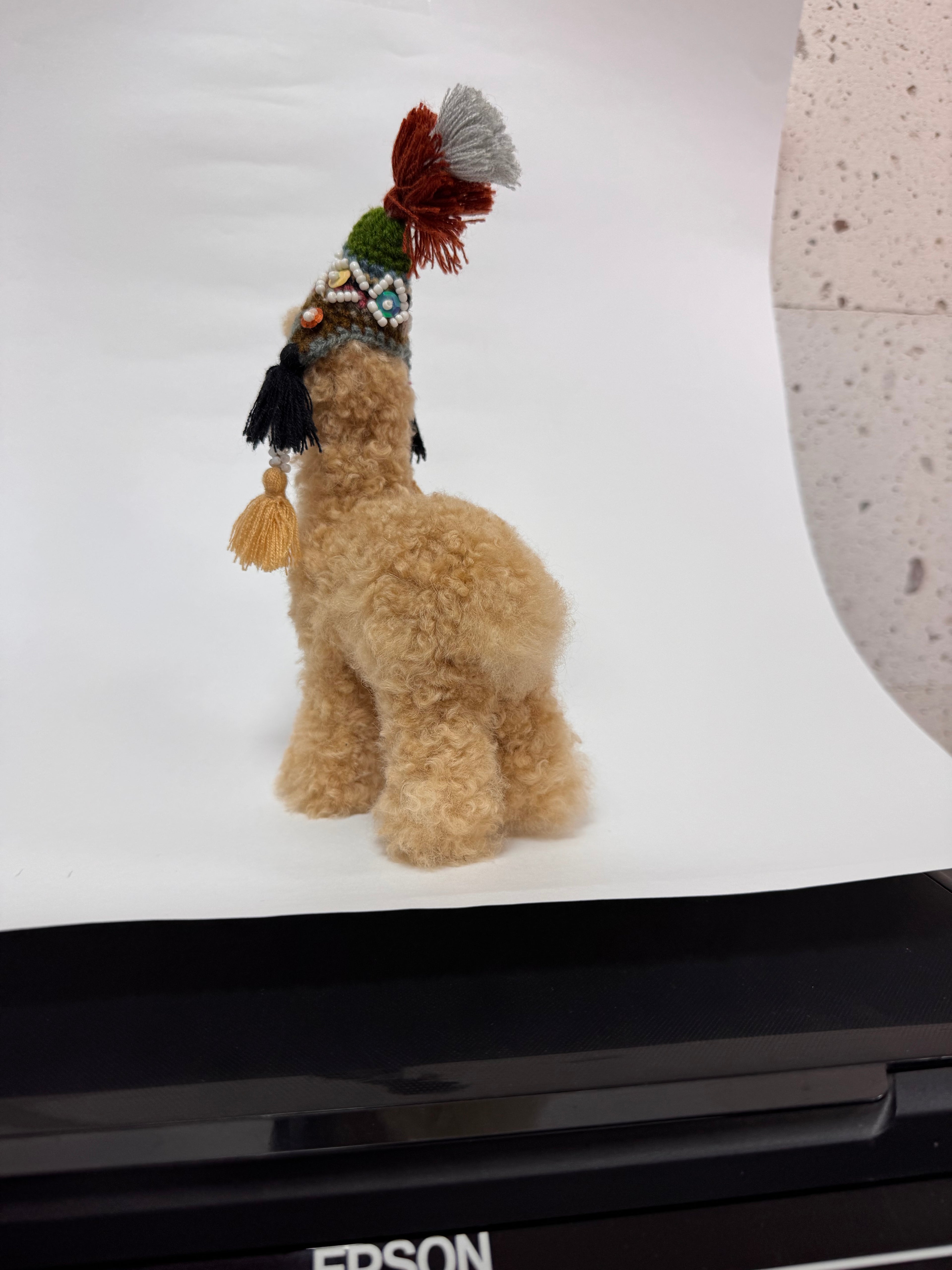 Plush Cria Alpaca 8&quot;