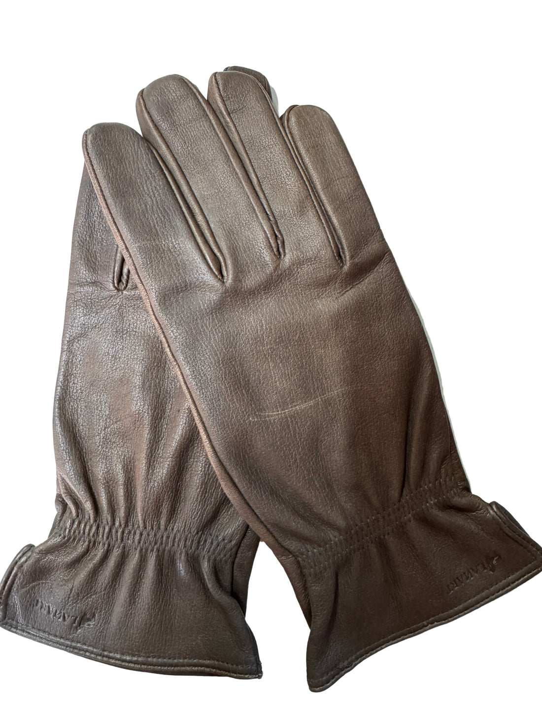 Leather Gloves Brown: SAMPLE