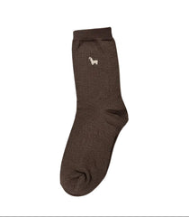 Fine Dress Socks Brown— Studio
