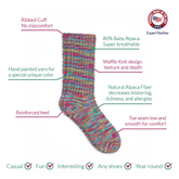 Pop Art Alpaca Socks - Lanart Alpaca