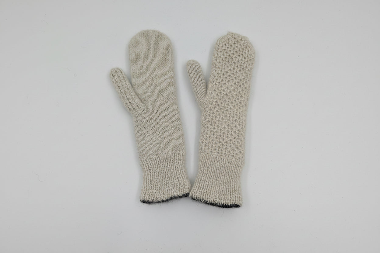 Reversible Knit Mittens SAMPLE