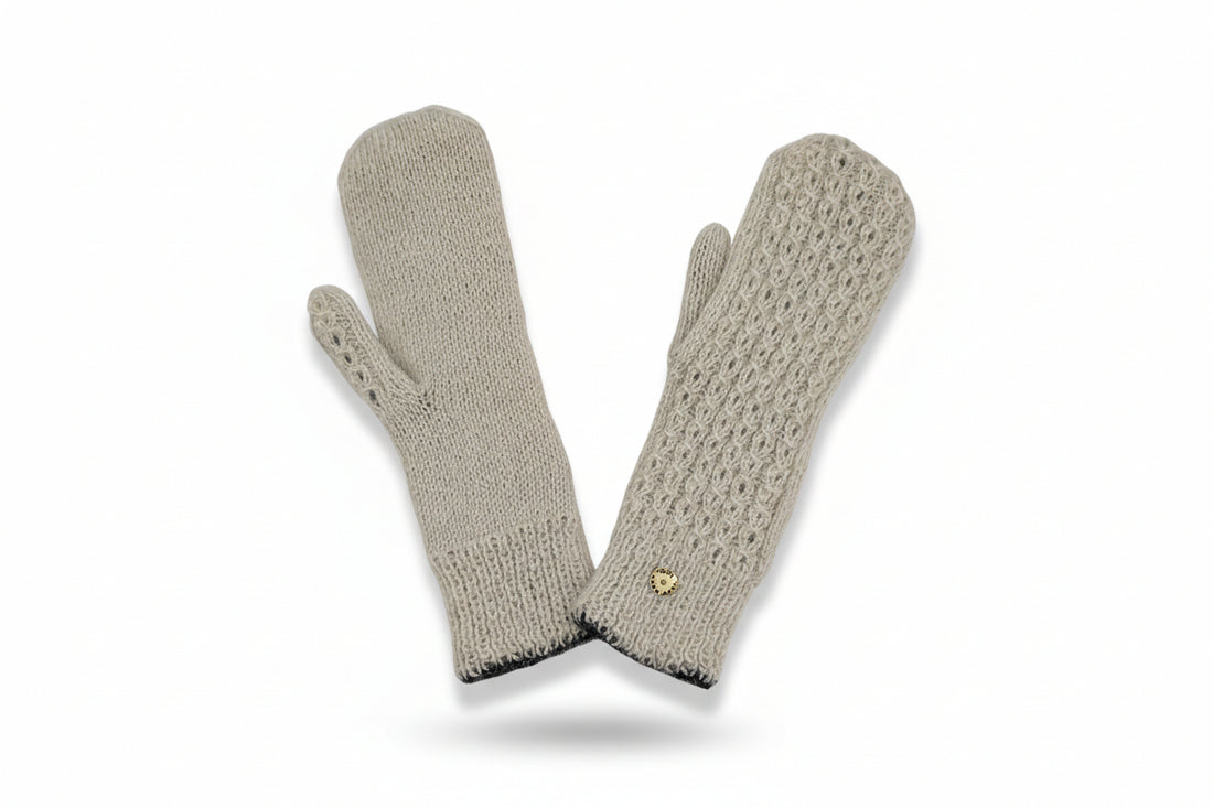 Reversible Knit Mittens SAMPLE