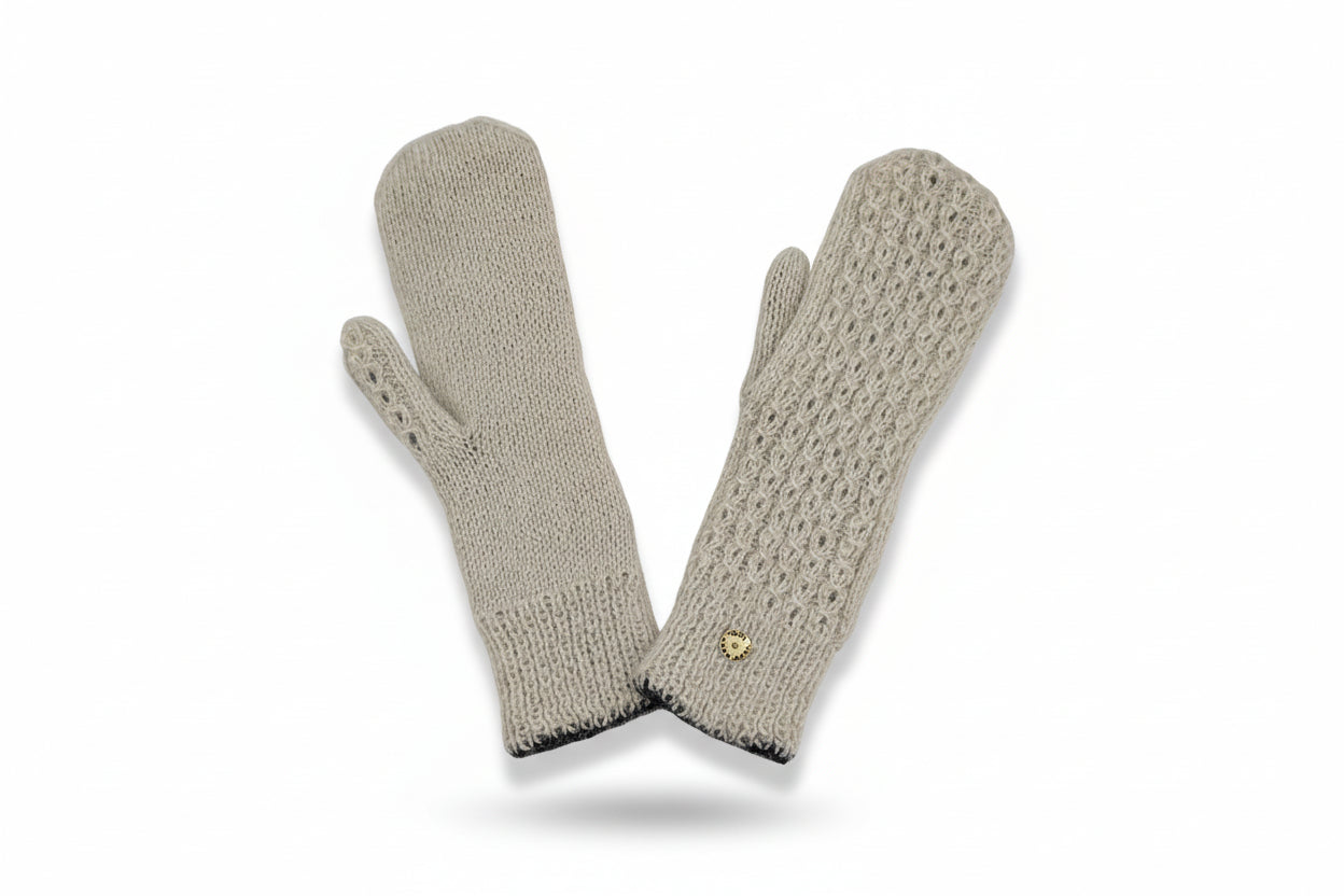 Reversible Knit Mittens SAMPLE