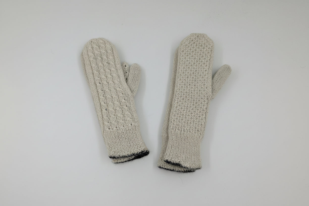 Reversible Knit Mittens SAMPLE