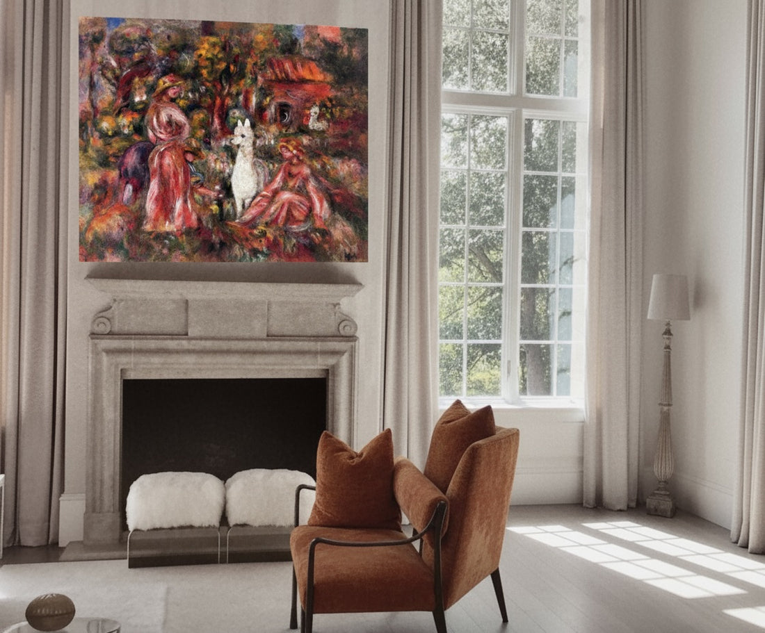 Women With Alpacas in the Field