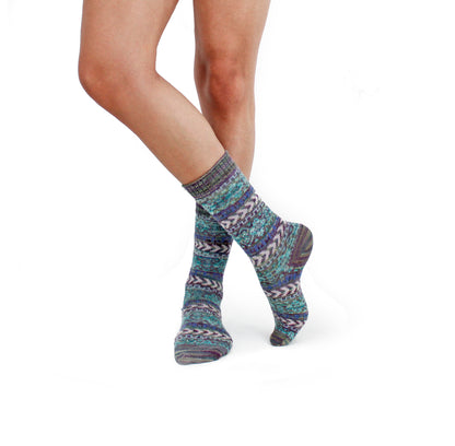 Frida Art Socks-Blue