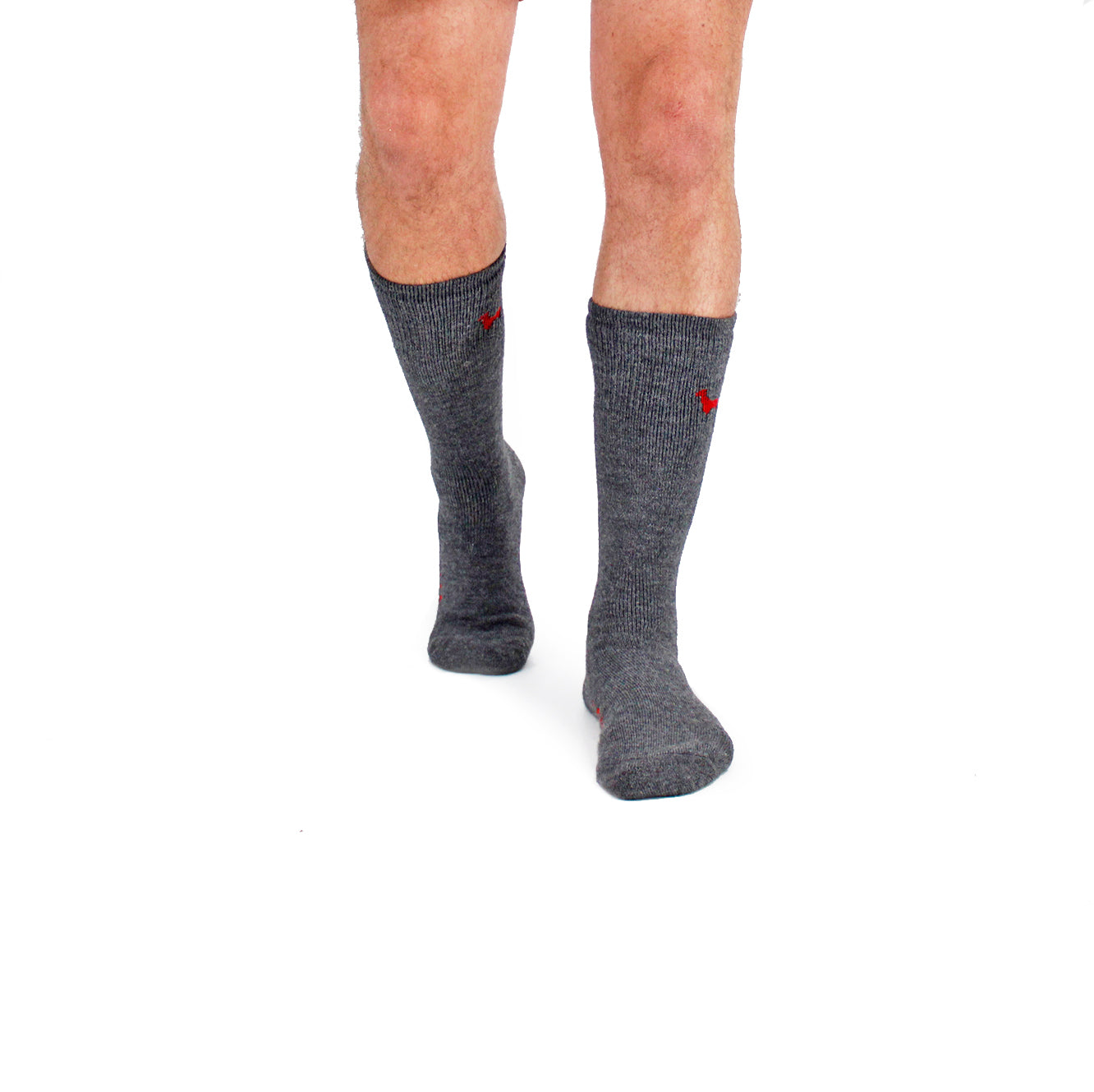 Everest Outdoor Alpaca Socks Gray