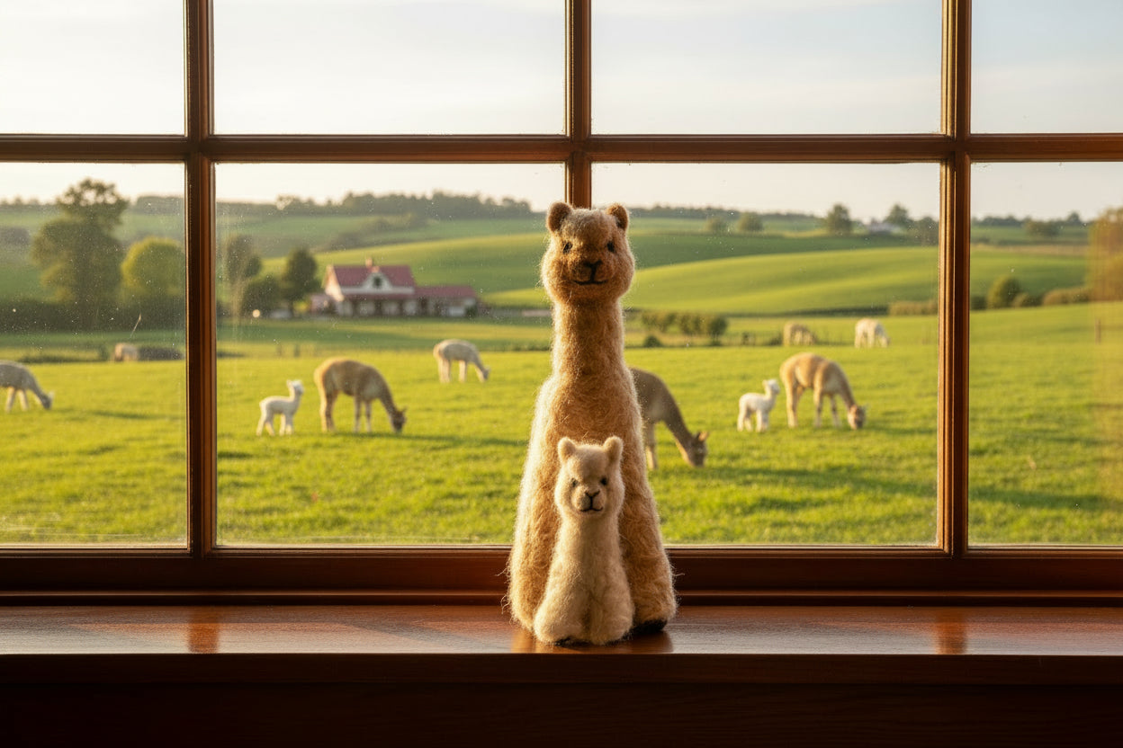 Mama Alpaca &amp; Cria