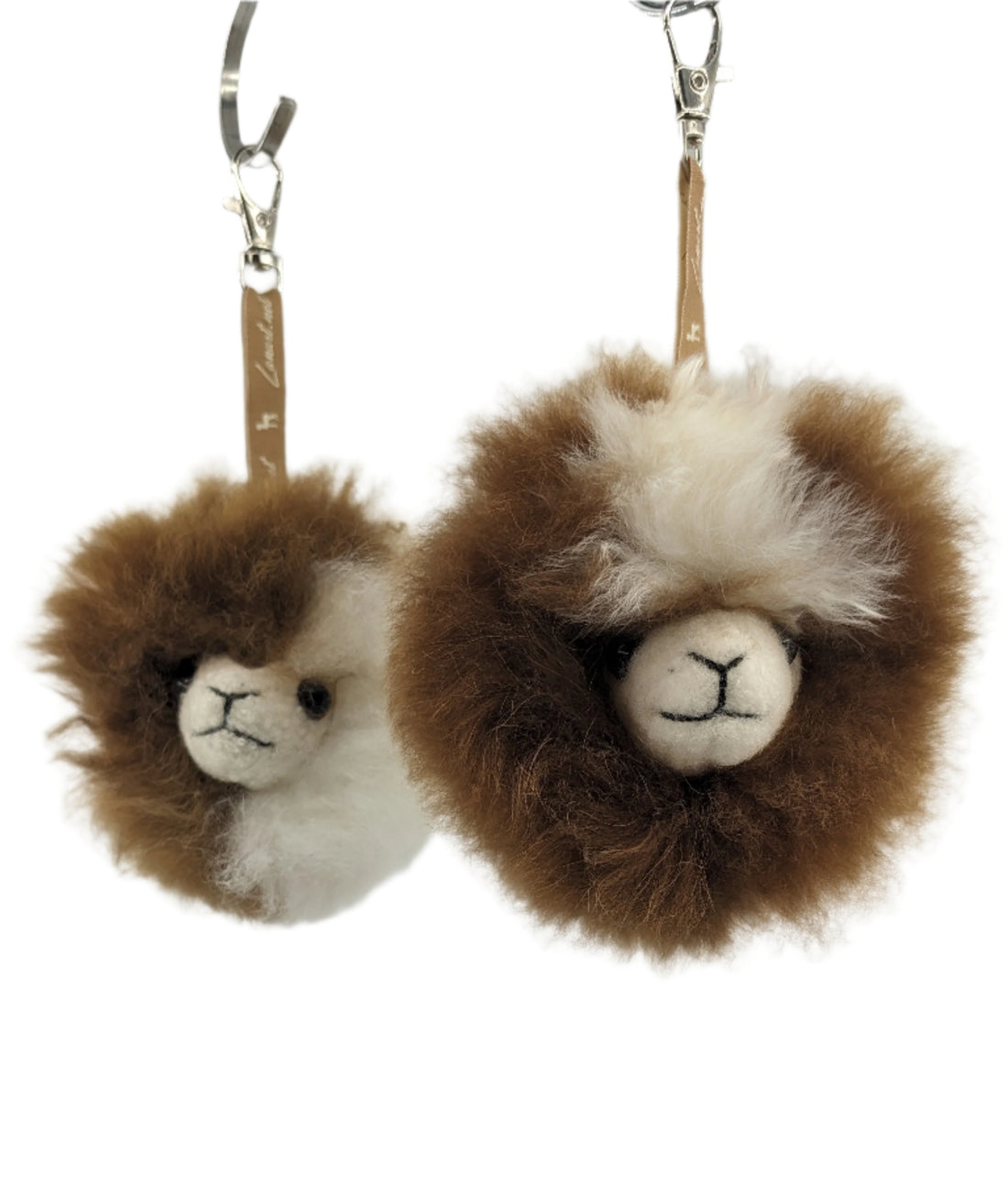 Plush Alpaca Face Charm
