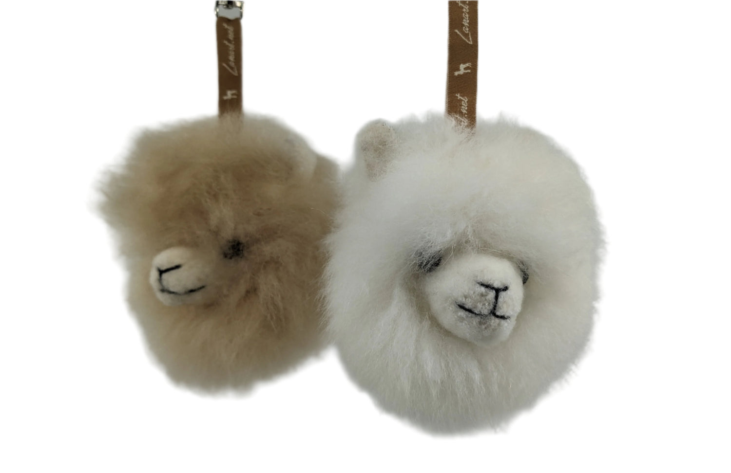 Plush Alpaca Face Charm