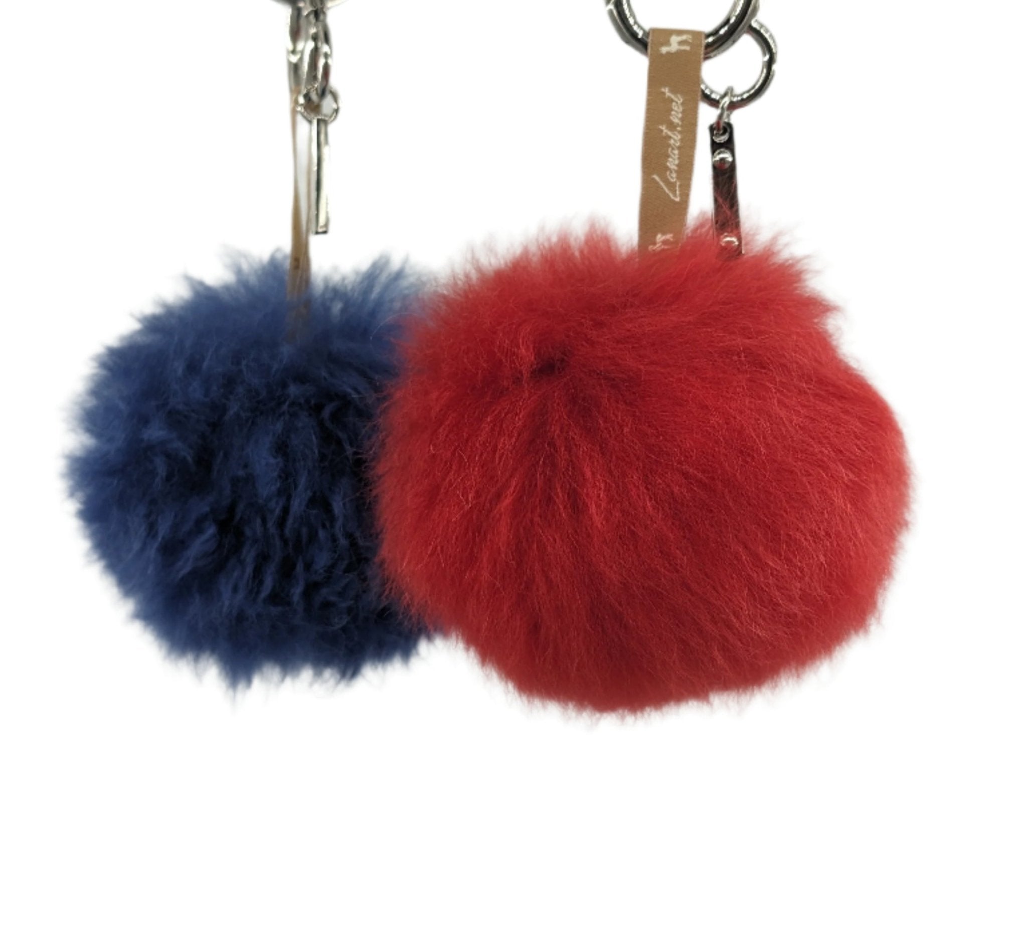 Plush Pompom Charm: Colorful