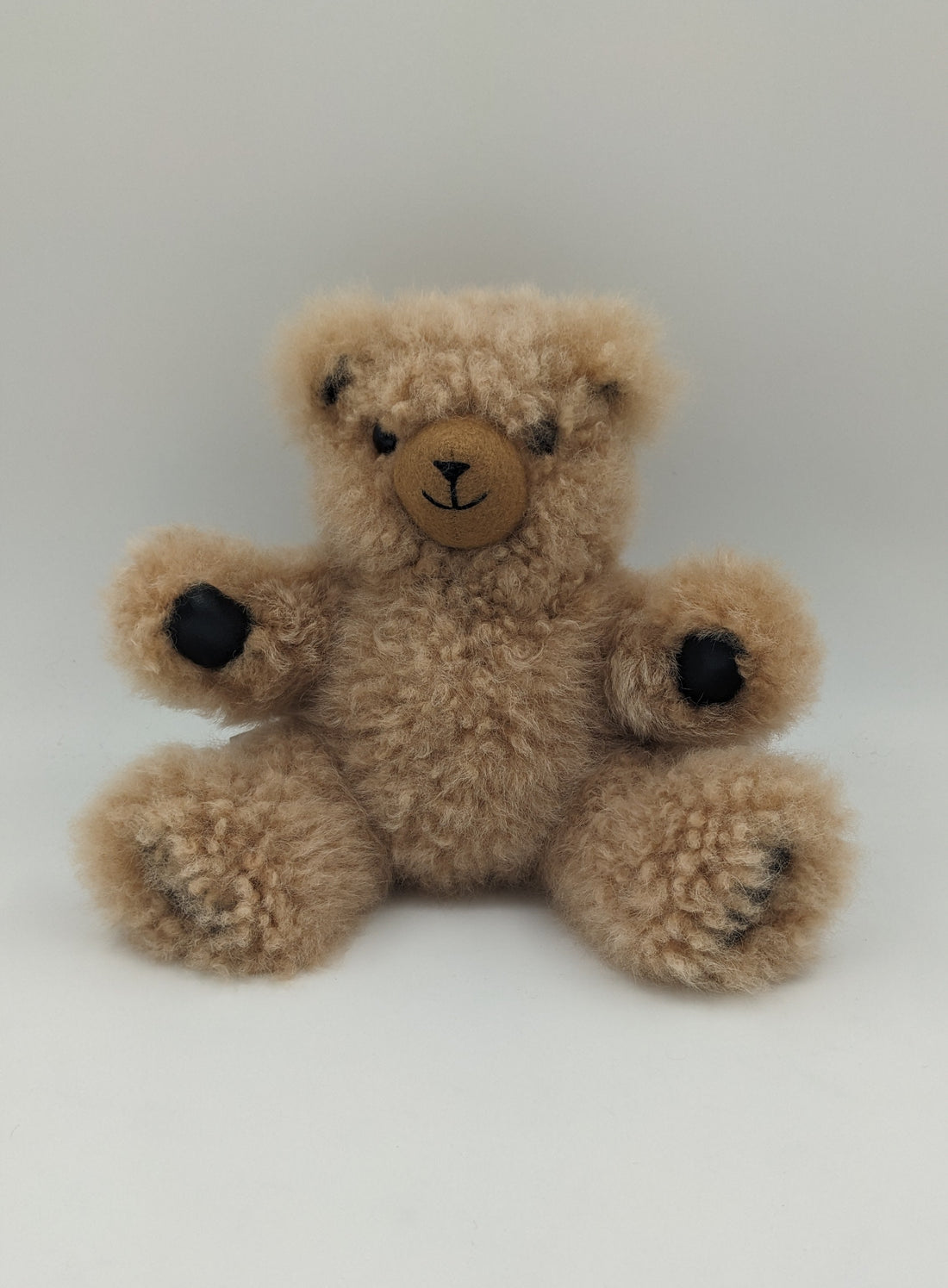 Jointed Huacaya Alpaca Heirloom Bear — Studio