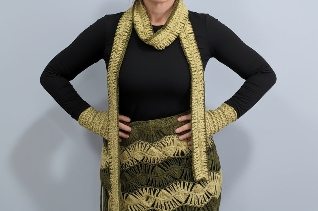 Baby Alpaca Hand Knit Combo Set — Studio