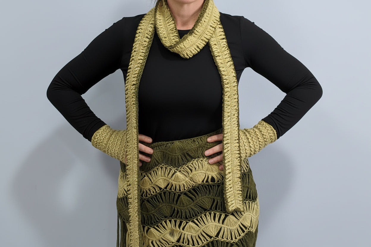 Baby Alpaca Hand Knit Combo Set — Studio