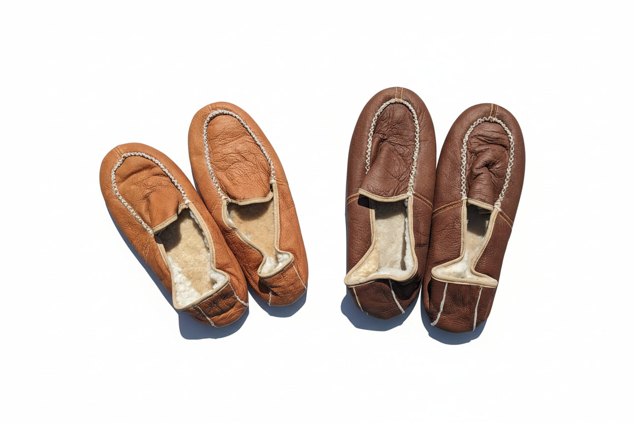 Leather Slippers — Studio