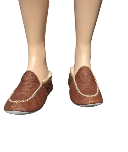 Leather Slippers — Studio