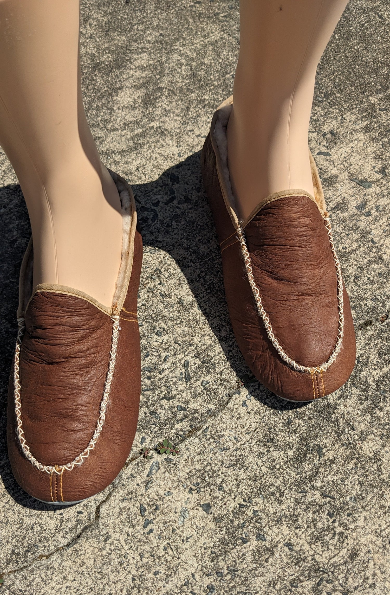 Leather Slippers — Studio