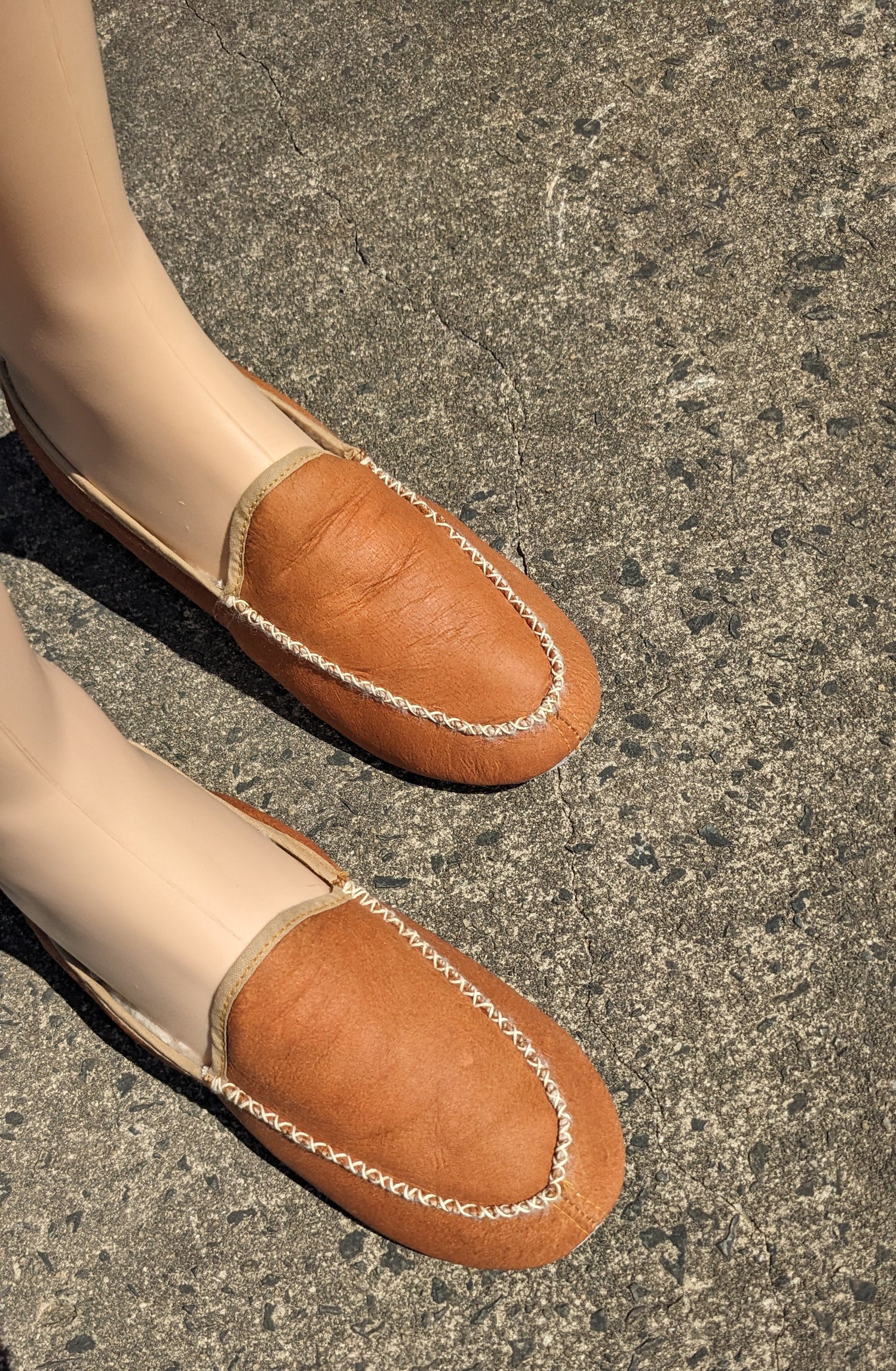 Leather Slippers — Studio