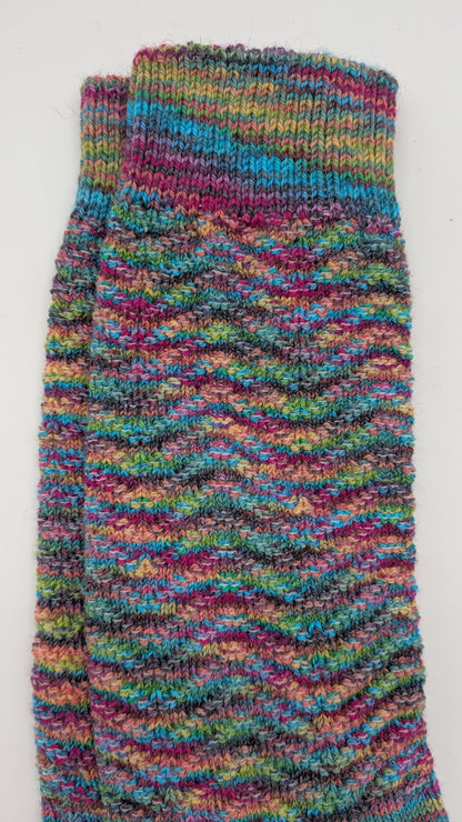 Stella Hand-Painted Socks-Candy