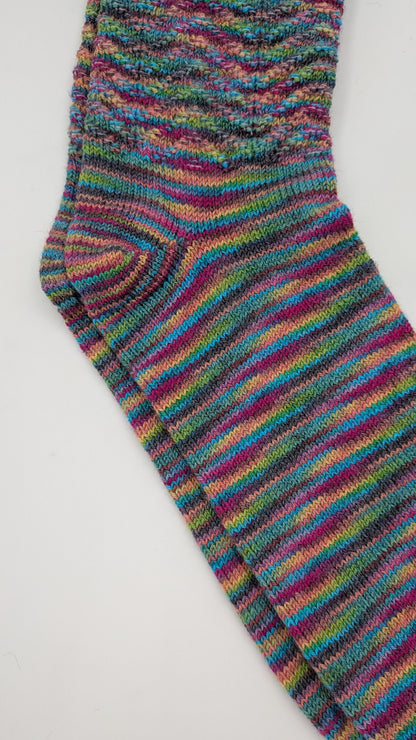 Stella Hand-Painted Socks-Candy