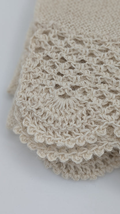 Althea - Baby Alpaca Shawl