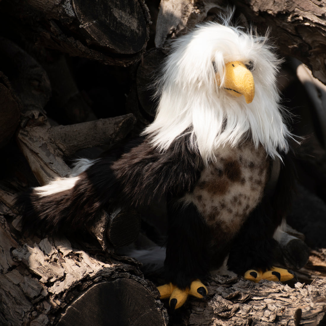 Plushy Eagle: Alpaca Fur Pal