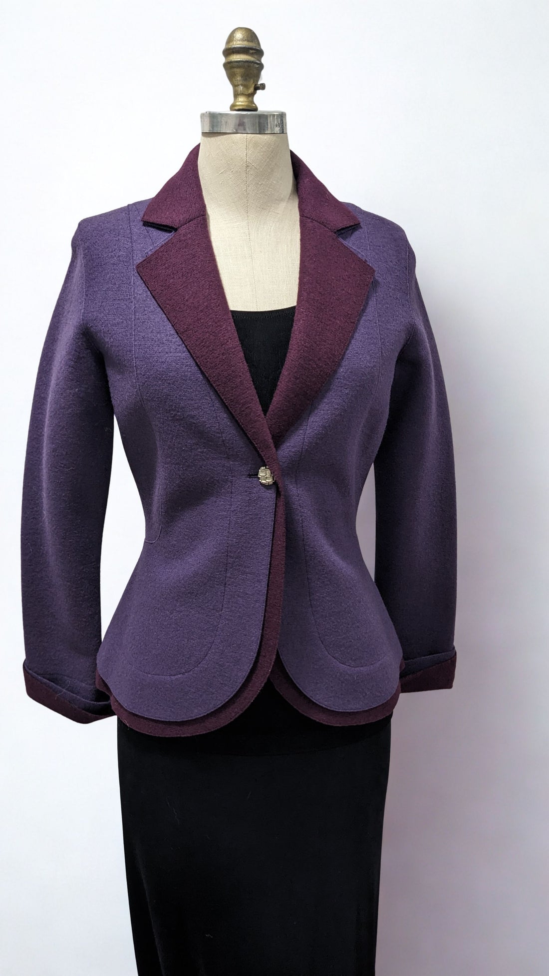 Pretty Black/Purple Jacket — Studio