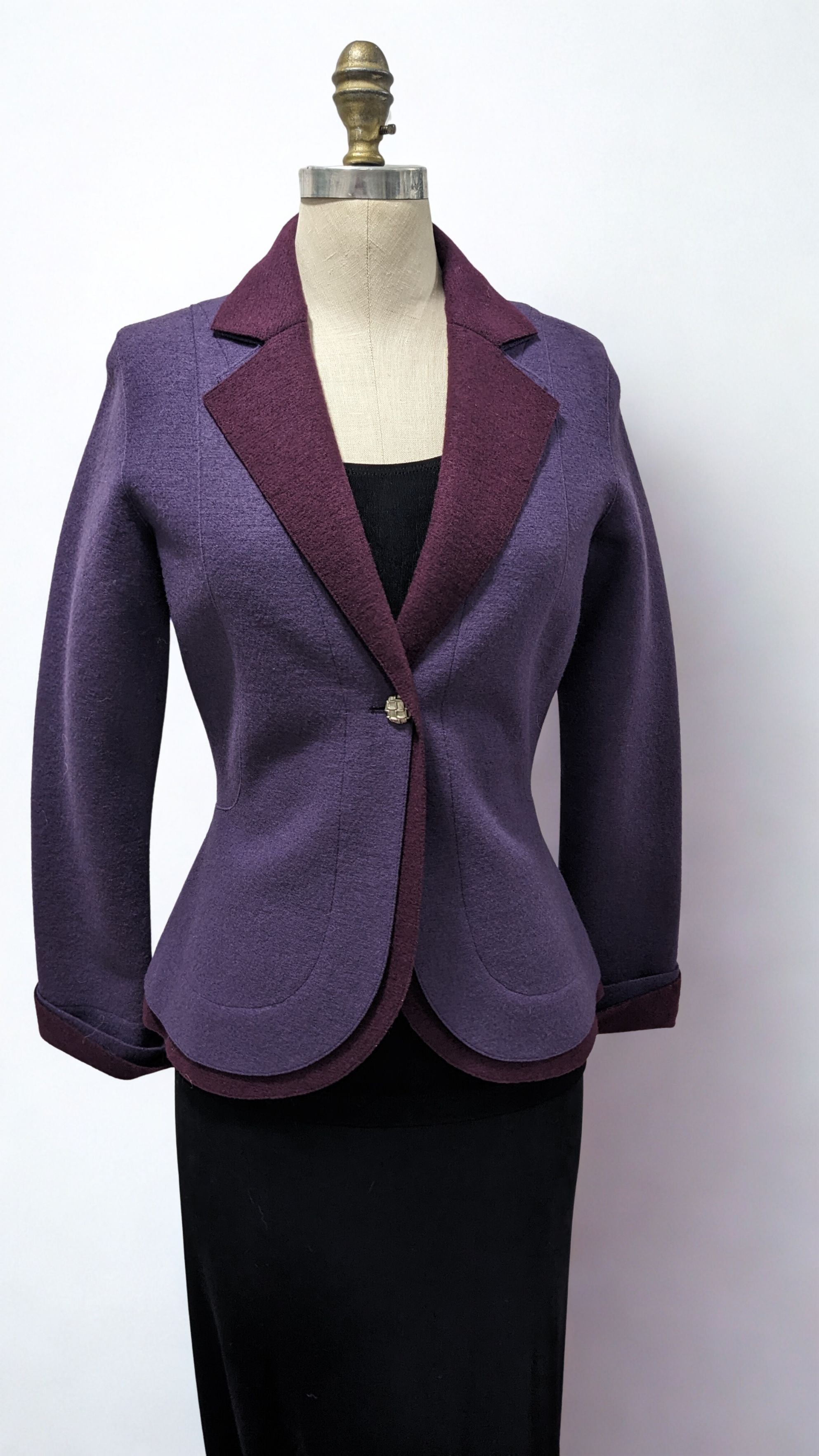Pretty Black/Purple Jacket — Studio