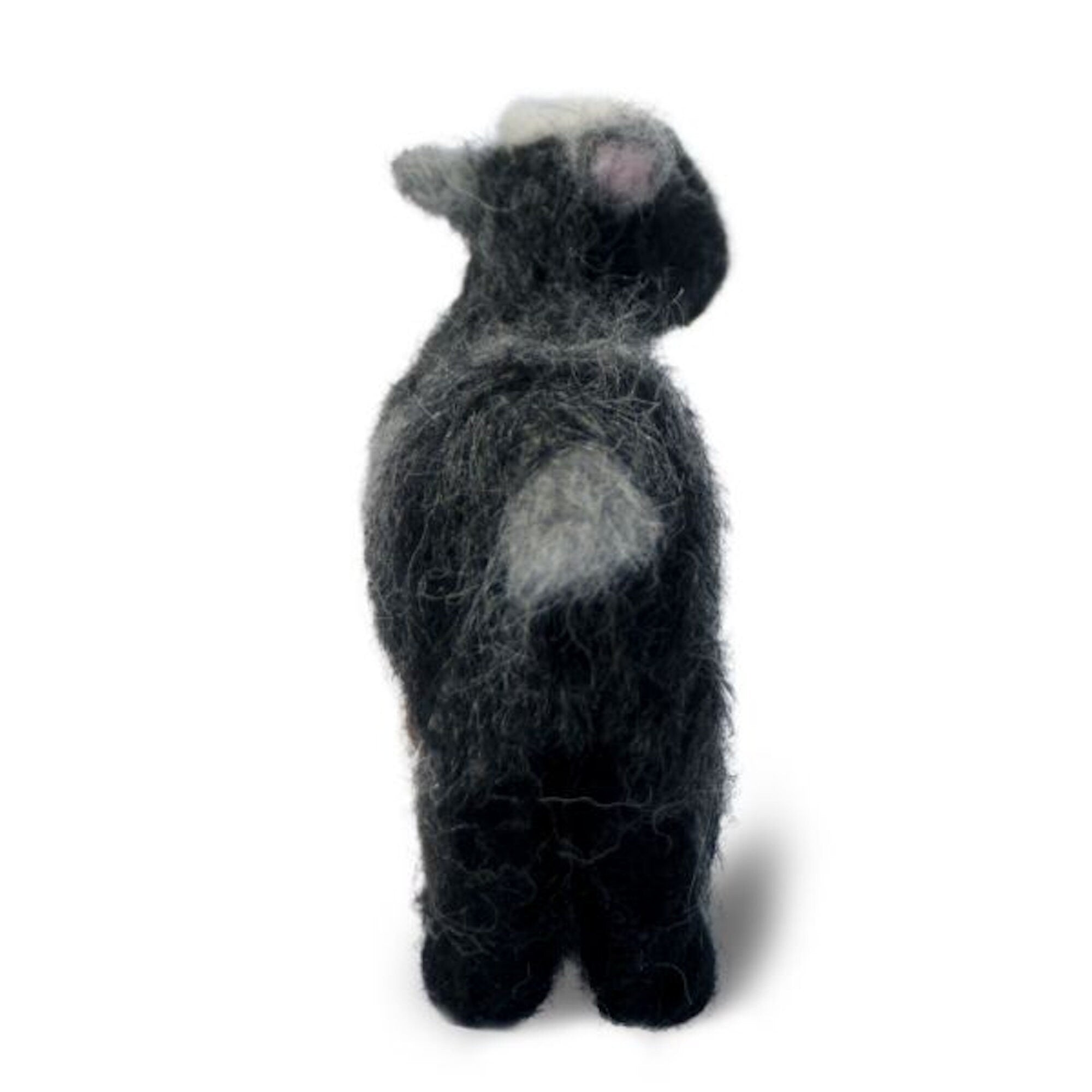 Handmade needle-felted alpaca Pygmy Goat by Lanart
