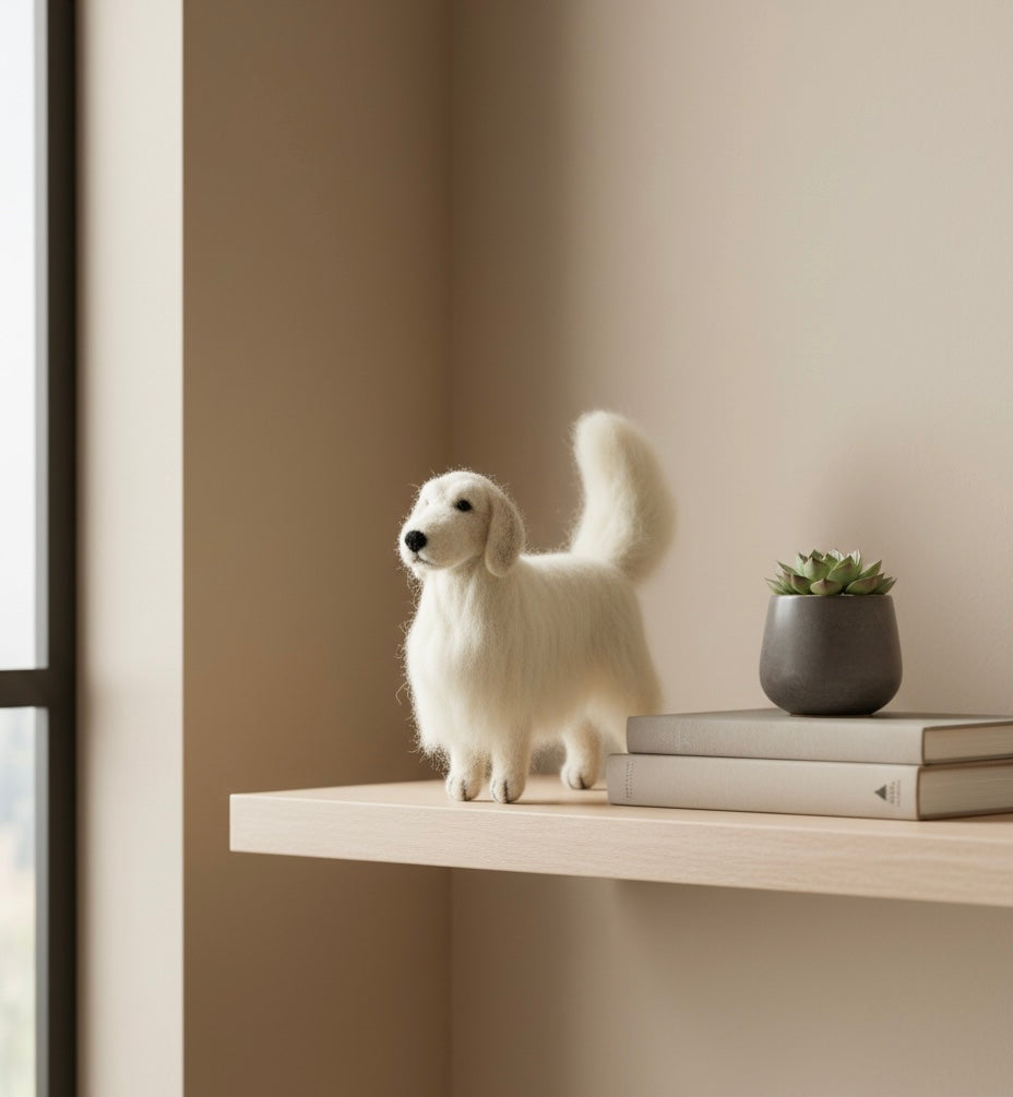 Great Pyrenees Dog-Pure White