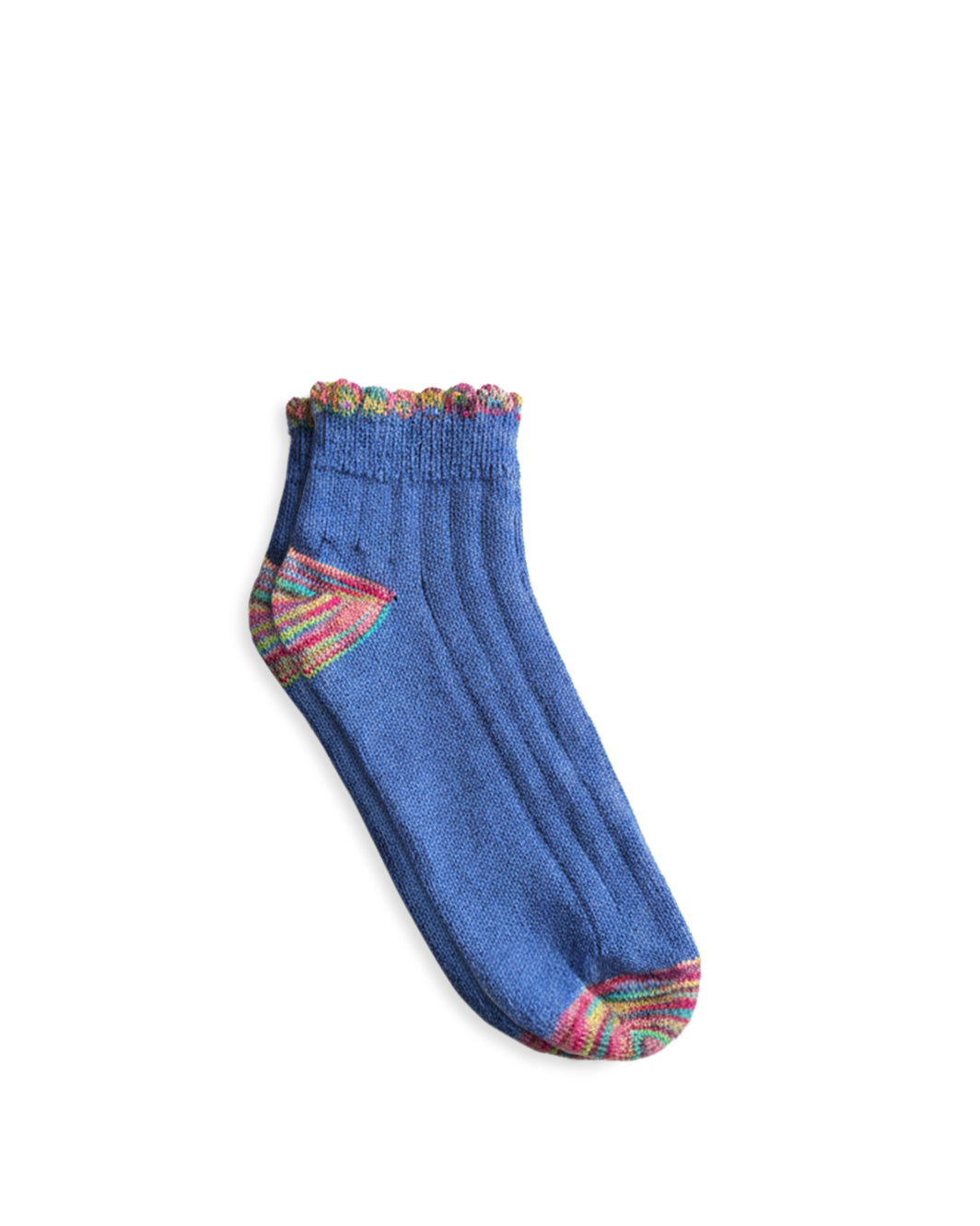 Retro Ribbed Bobby Socks