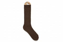 True Rib Dress Socks-RoseGray