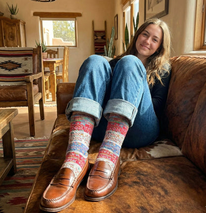 Santa Fe Art Socks-Candy