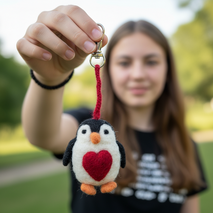 Penguin Love Charm