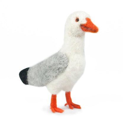 Sweet ornament Seagull sculpture - Lanart Alpaca