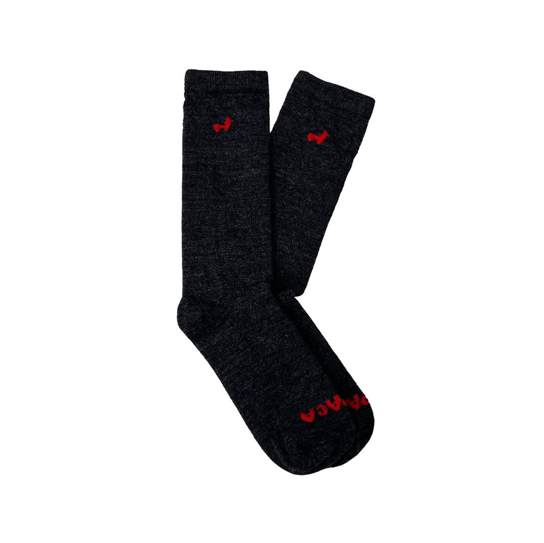 Sharp Dress Socks Charcoal - Lanart Alpaca