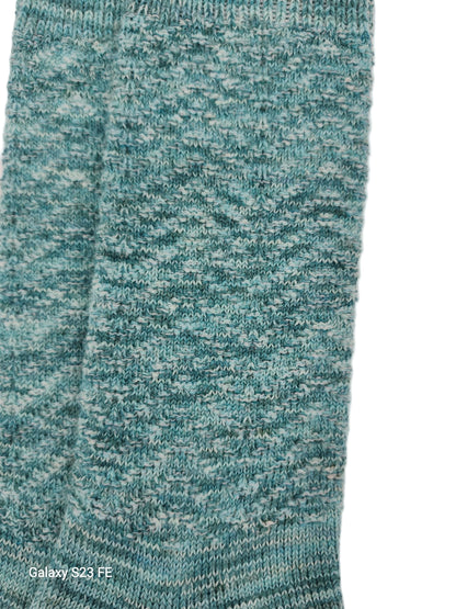 Stella Handpainted Socks - Teal - Lanart Alpaca
