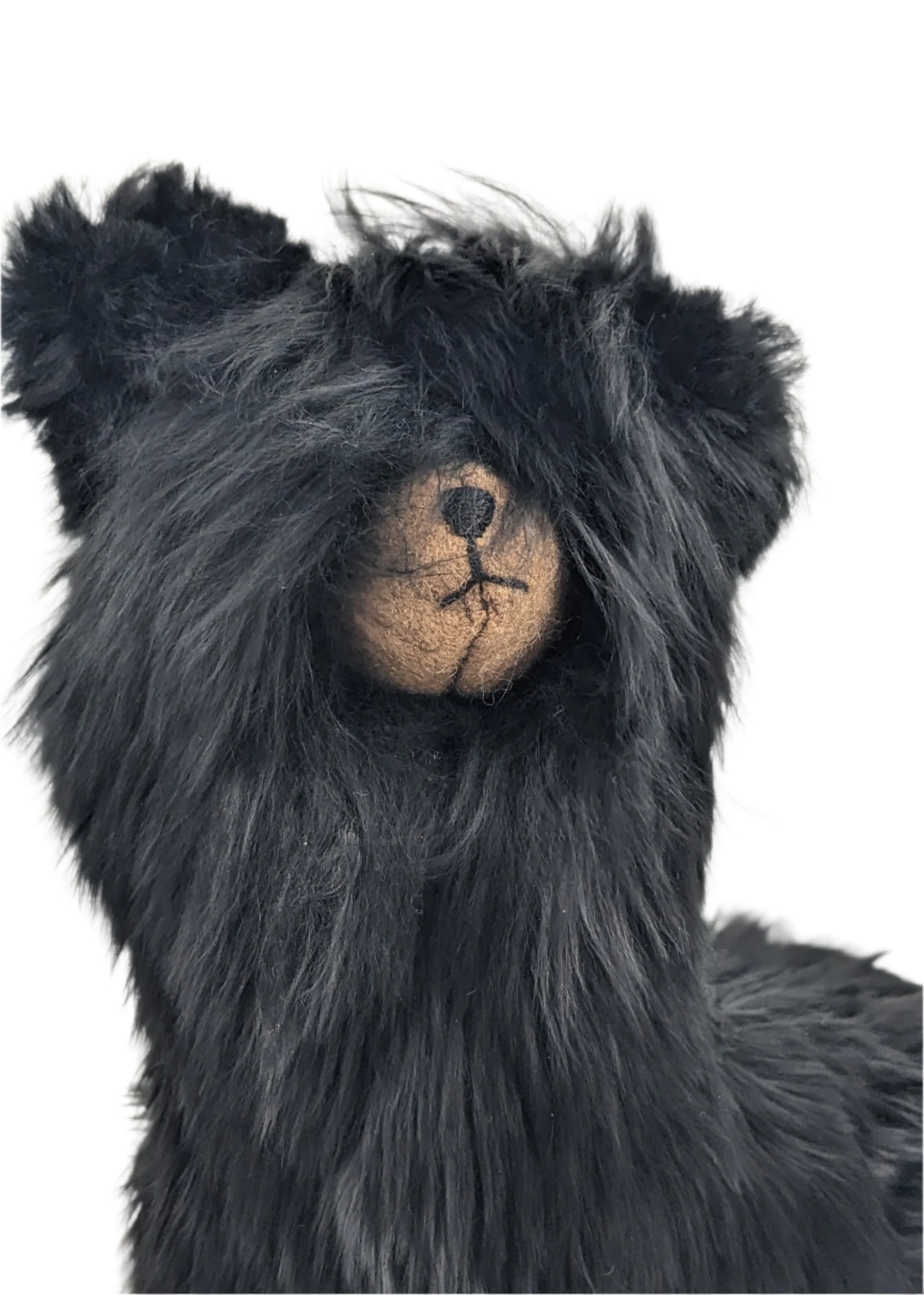 Suri Alpaca Black