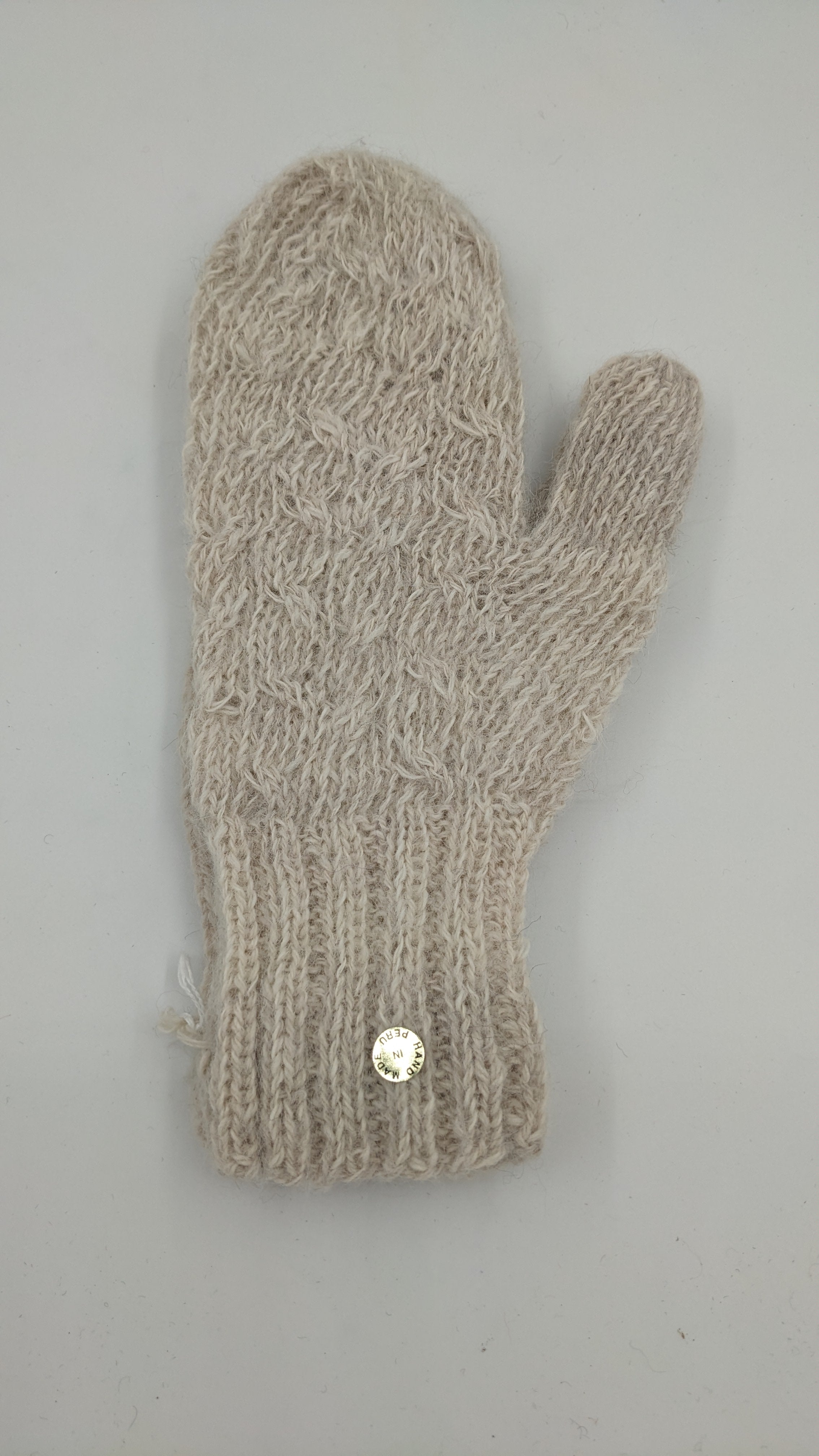 Texture Knit Mittens SAMPLE