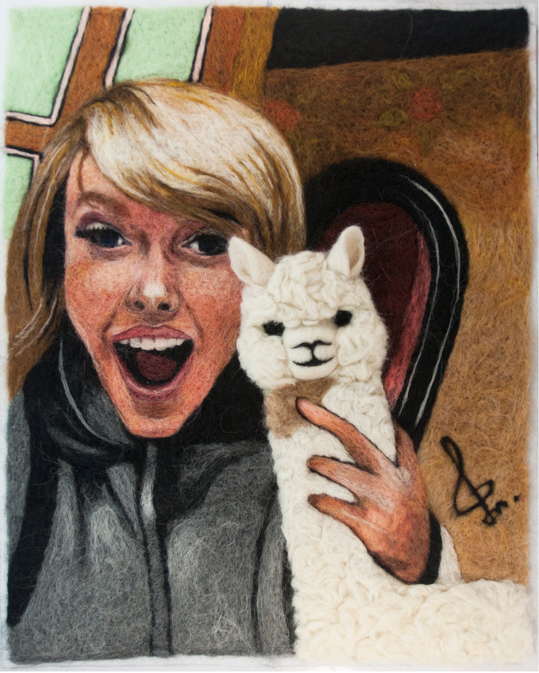 Swifty Alpaca: Alpaca Portrait