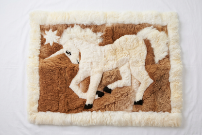 Unicorn Alpaca Wall Decor — Studio