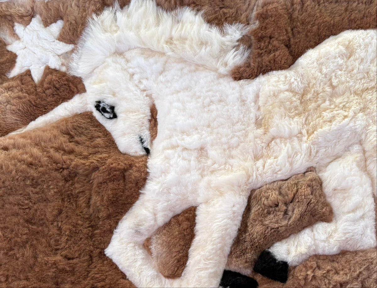 Unicorn Alpaca Wall Decor — Studio