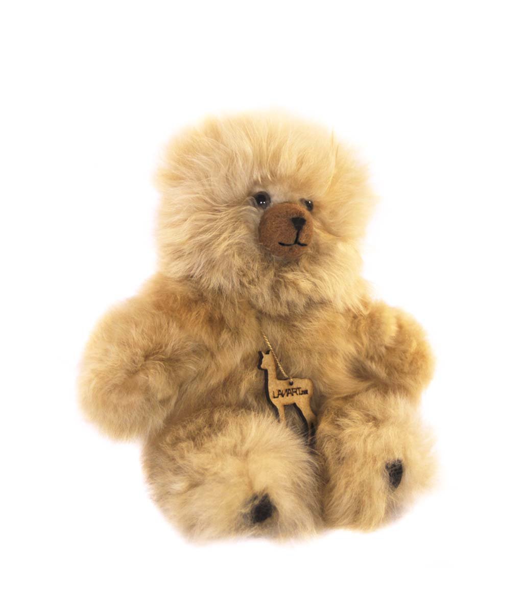 Petite Heirloom 8&quot; Alpaca Bear - Lanart Alpaca