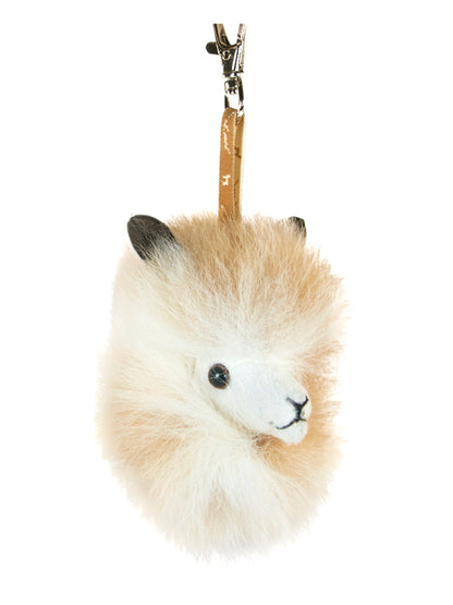 Plush Alpaca Face Charm