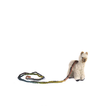 Alpaca: Needle Felted Necklace