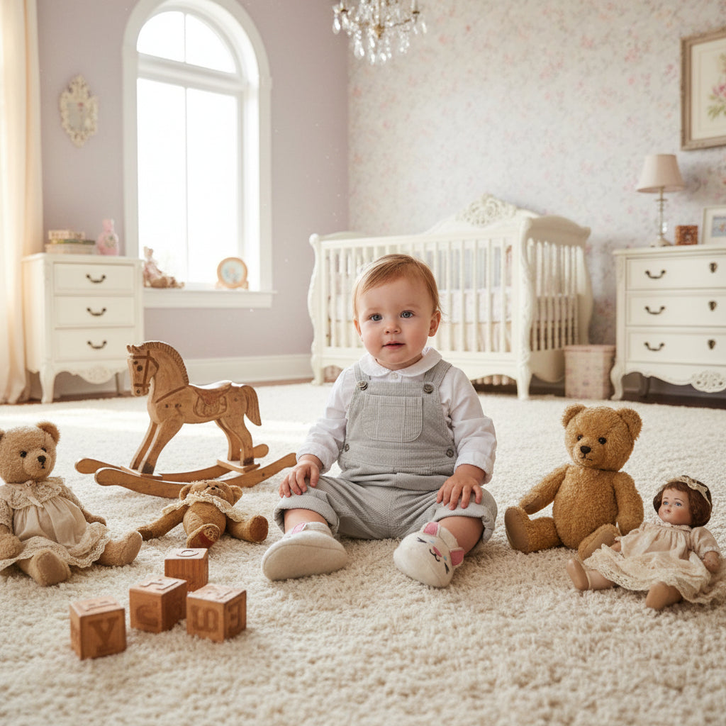 Baby Bunny Booties - Lanart Alpaca