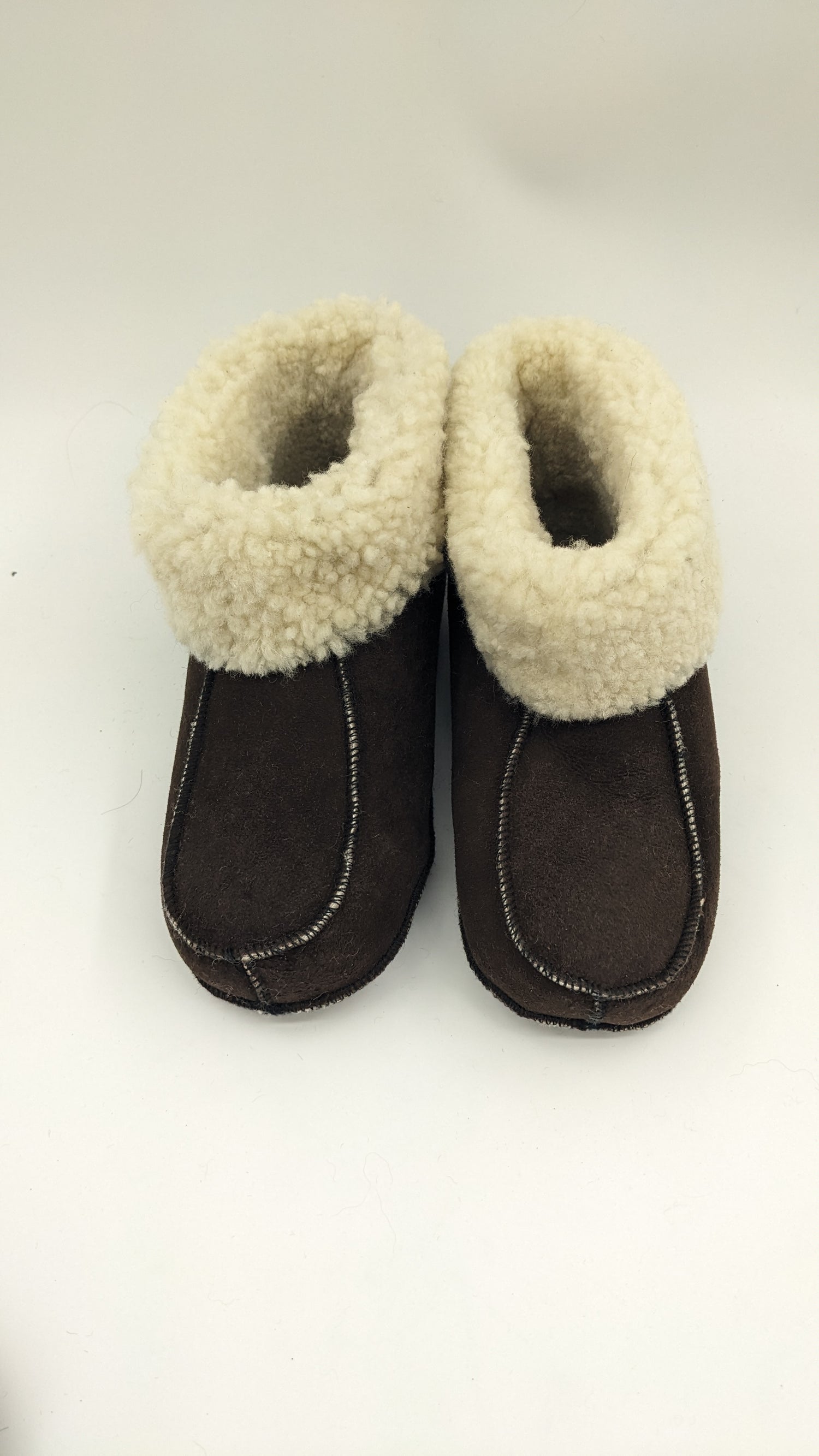 Fur Trim Slippers — Studio