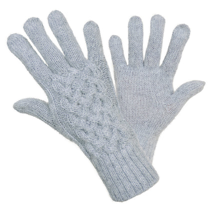 Celtic Knot Alpaca Gloves
