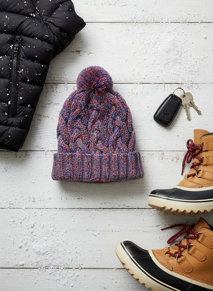 Confetti Cable Beanie