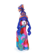 Cria Huacaya 5.5" in hand-dyed bright beautiful Lanart Alpaca colors